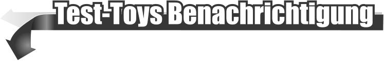 Test-Toys Benachrichtigung